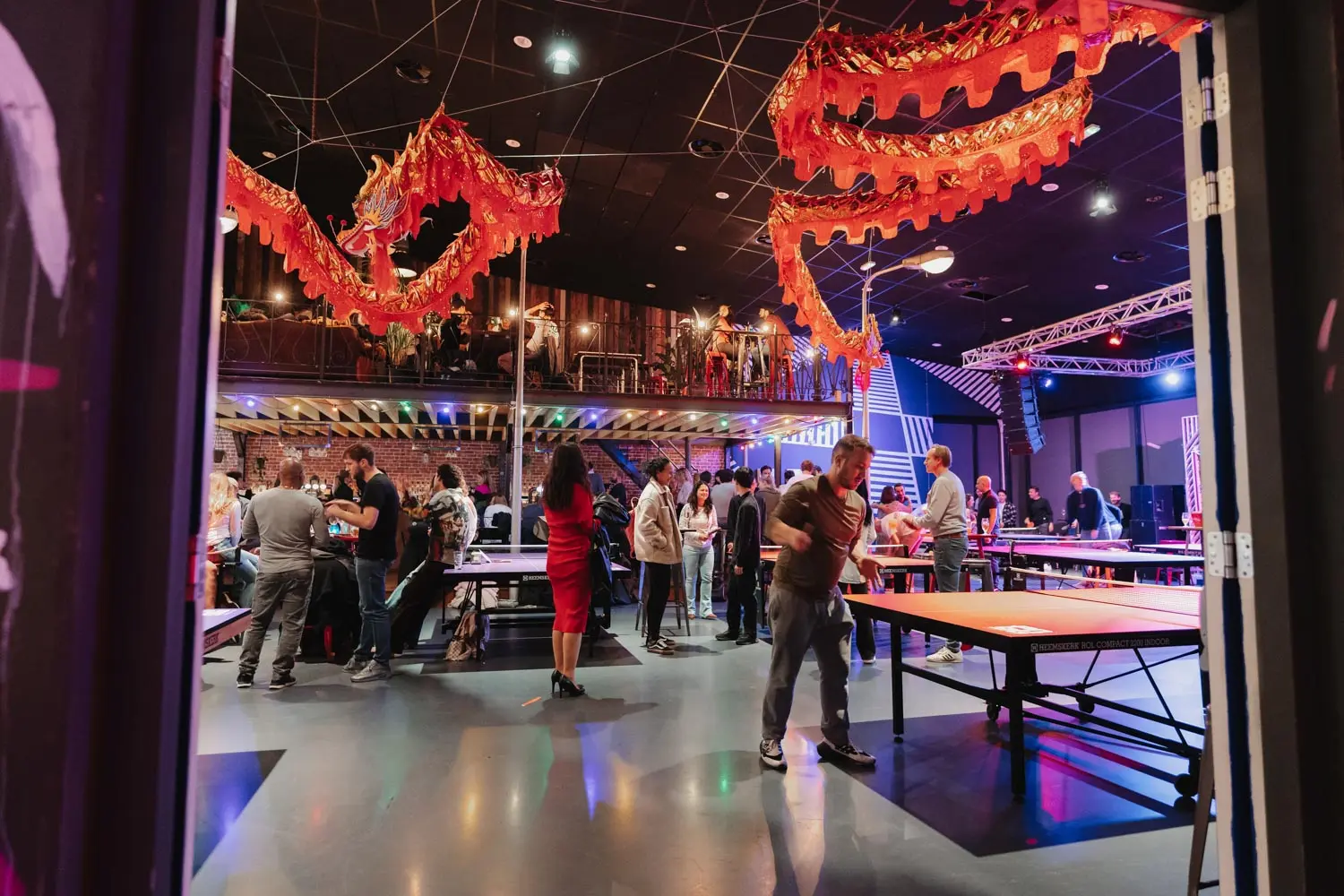 origineel teamuitje in amsterdam bij pong bar